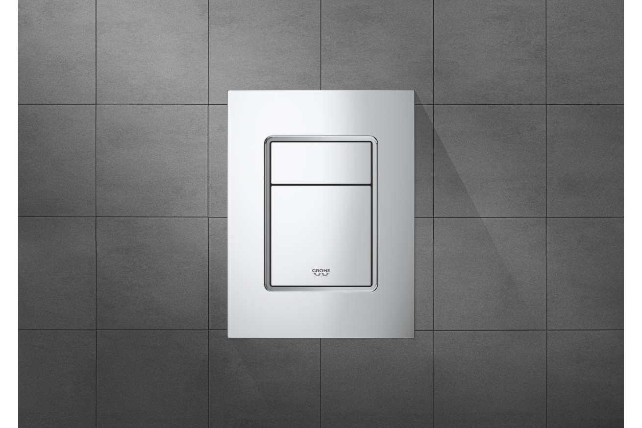 Панель смыва для унитаза GROHE Skate Cosmopolitan, размер S, хром (37535000/U) (УЦЕНКА - Царапины на корпусе)