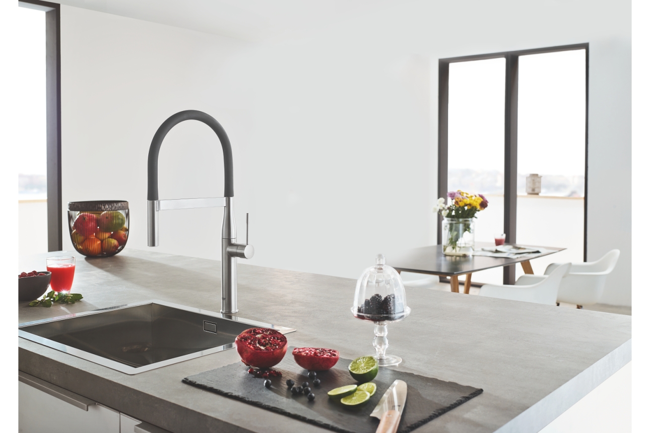 Смеситель для кухни GROHE Essence, хром (30503000)