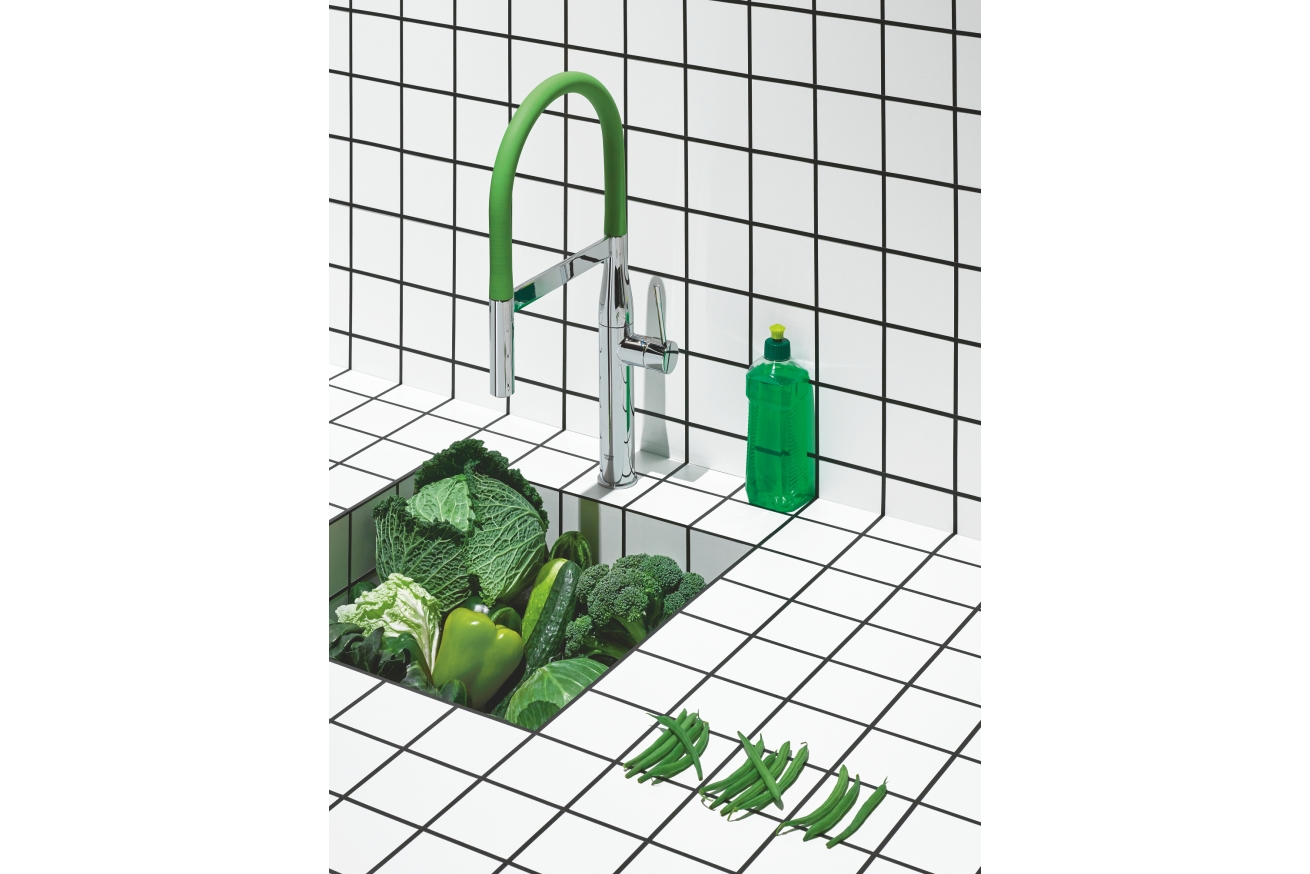 Смеситель для кухни GROHE Essence, хром (30503000)