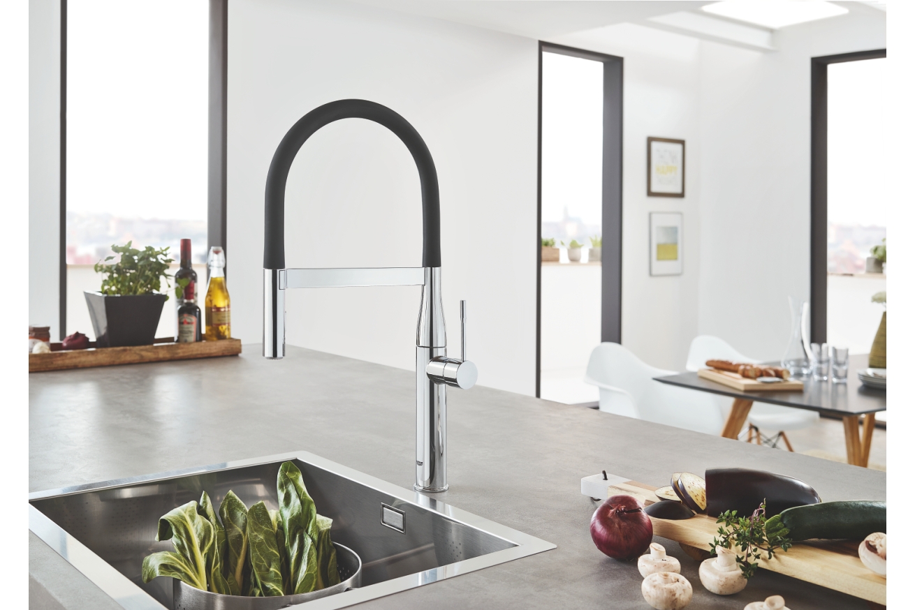 Смеситель для кухни GROHE Essence, хром (30503000)