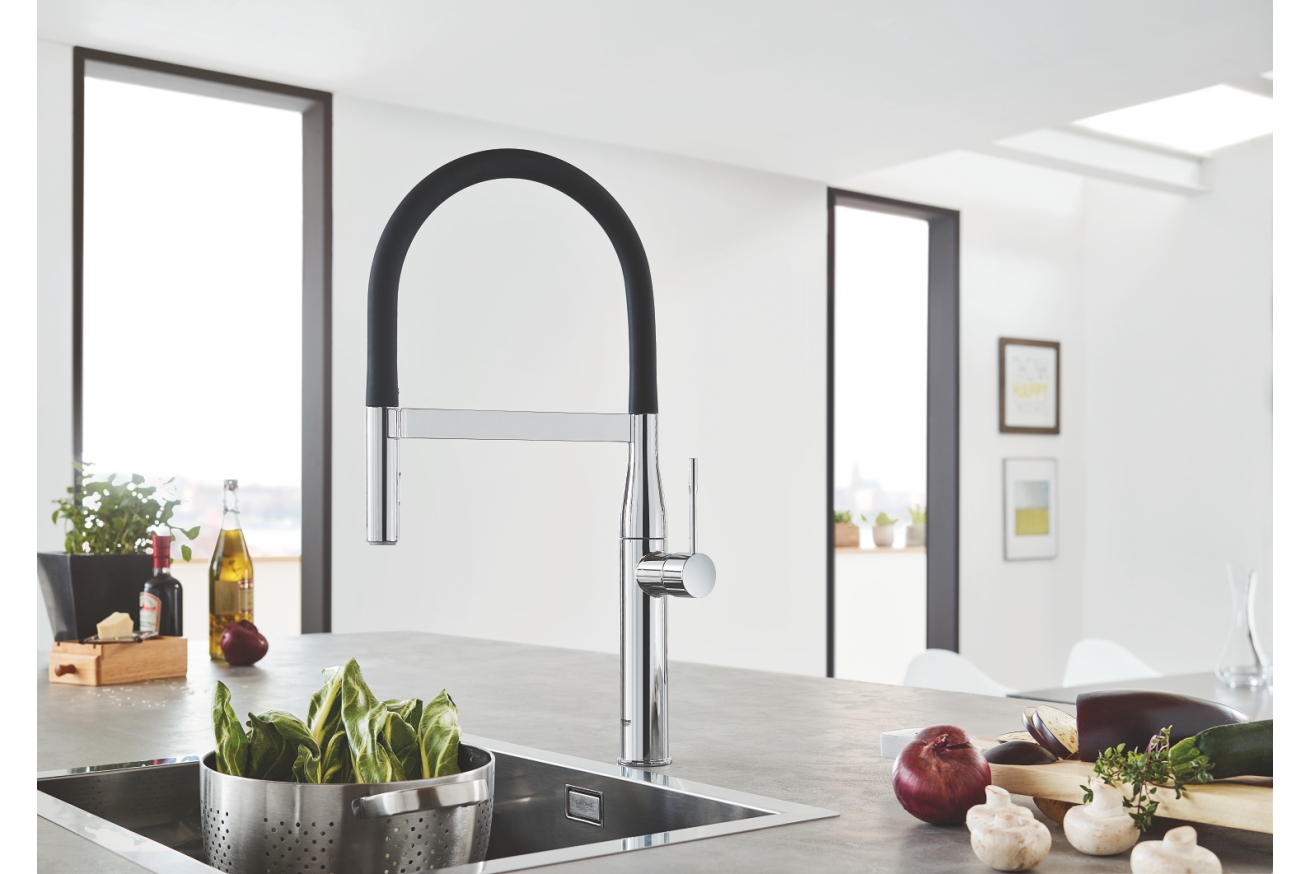 Смеситель для кухни GROHE Essence, хром (30503000)