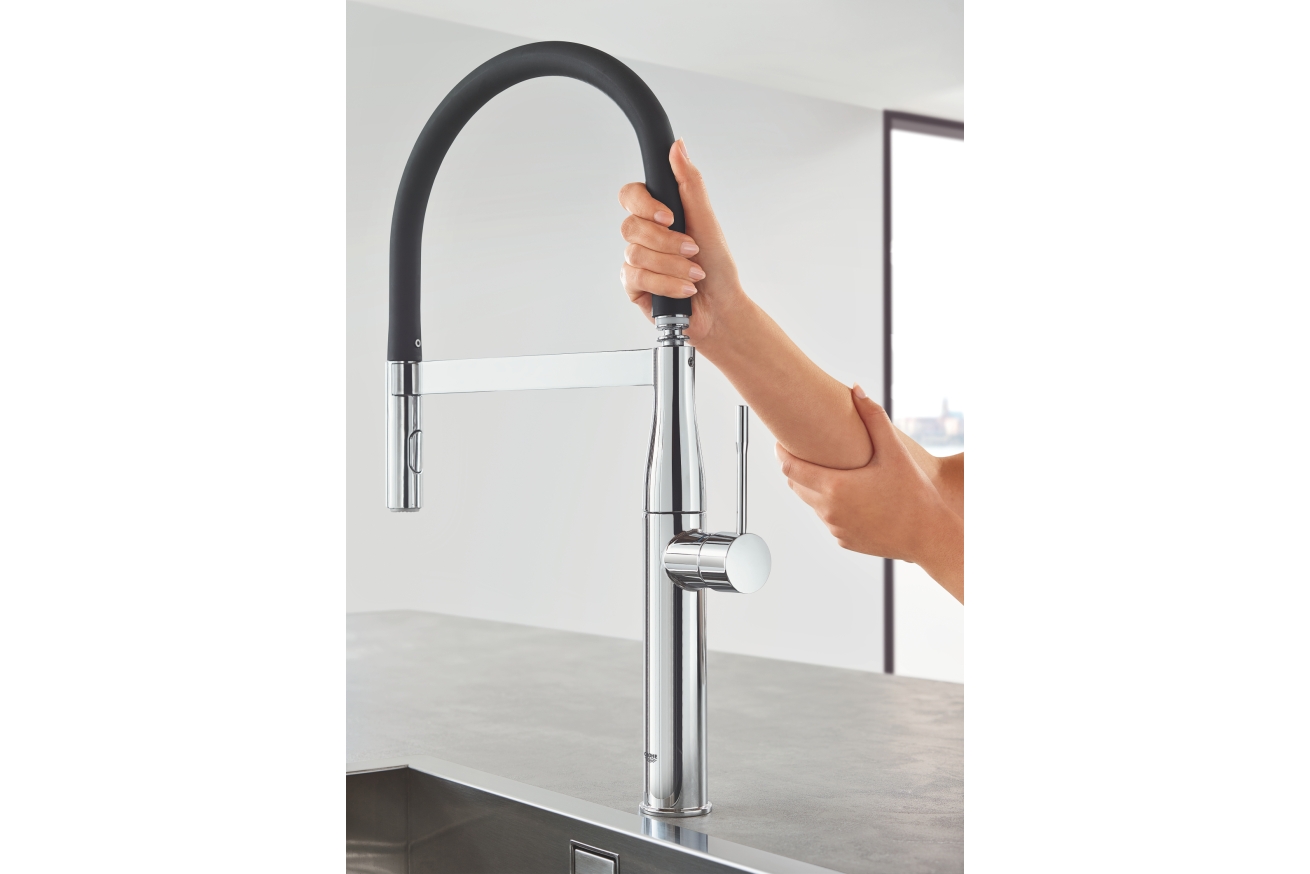Смеситель для кухни GROHE Essence, хром (30503000)