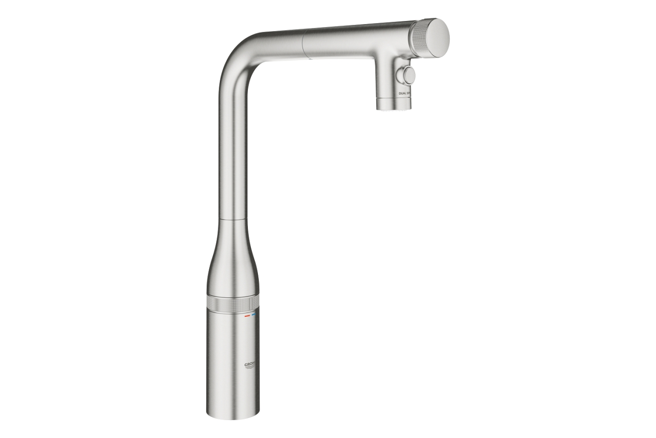 Смеситель для кухни GROHE Essence SmartControl, суперсталь (31892DC0)