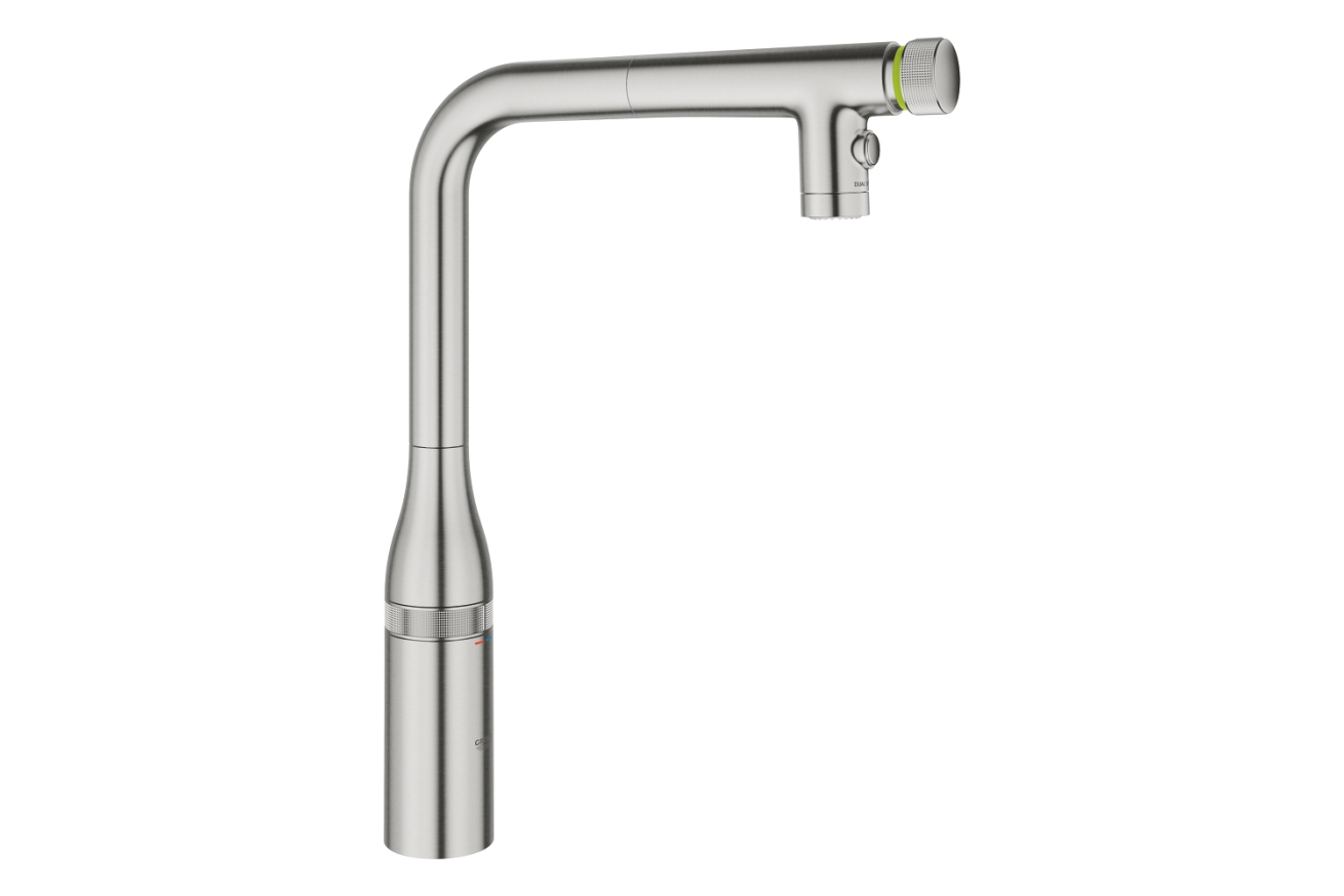 Смеситель для кухни GROHE Essence SmartControl, суперсталь (31892DC0)
