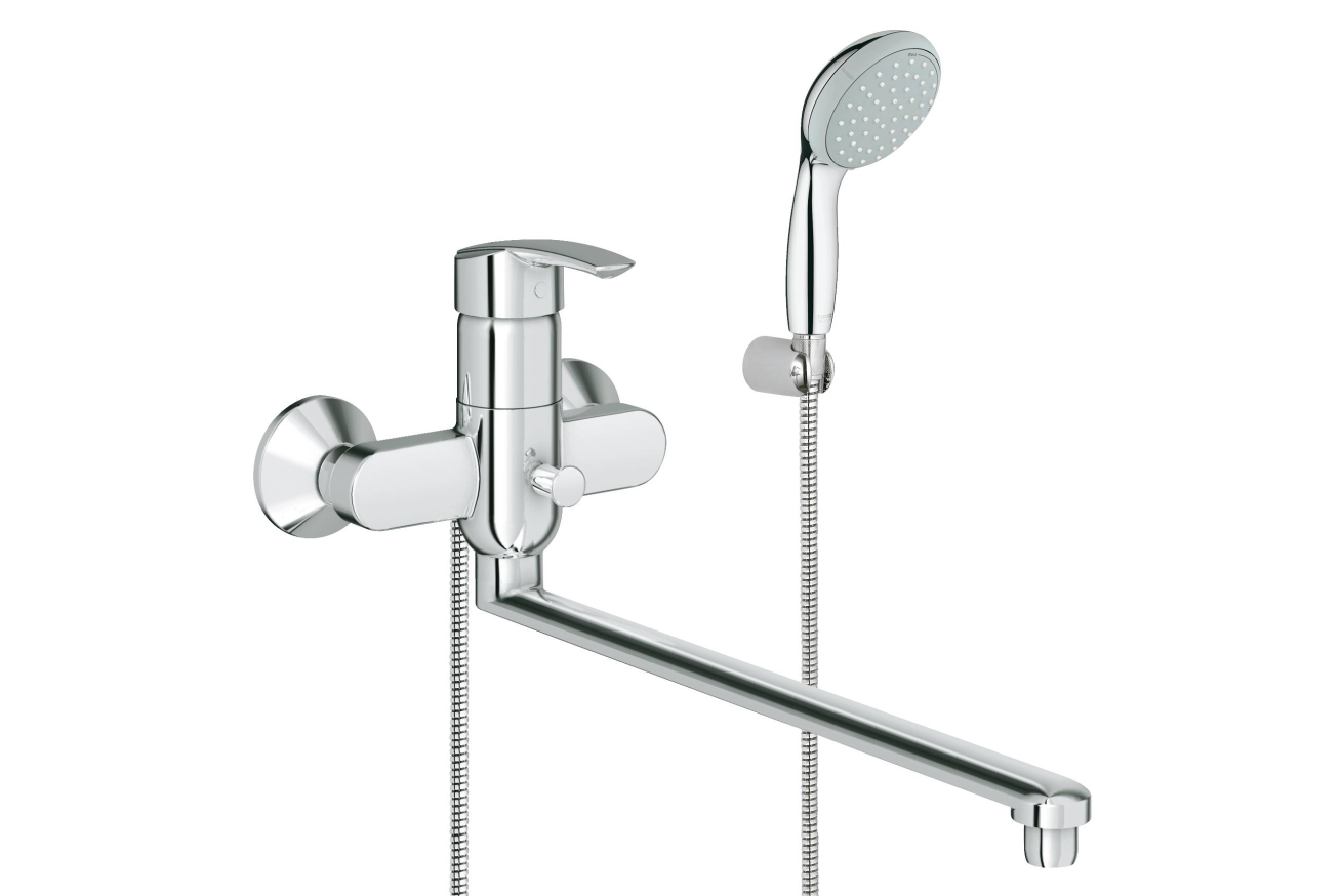 Смеситель для раковины GROHE Multiform с душевым гарнитуром, хром (32708000)