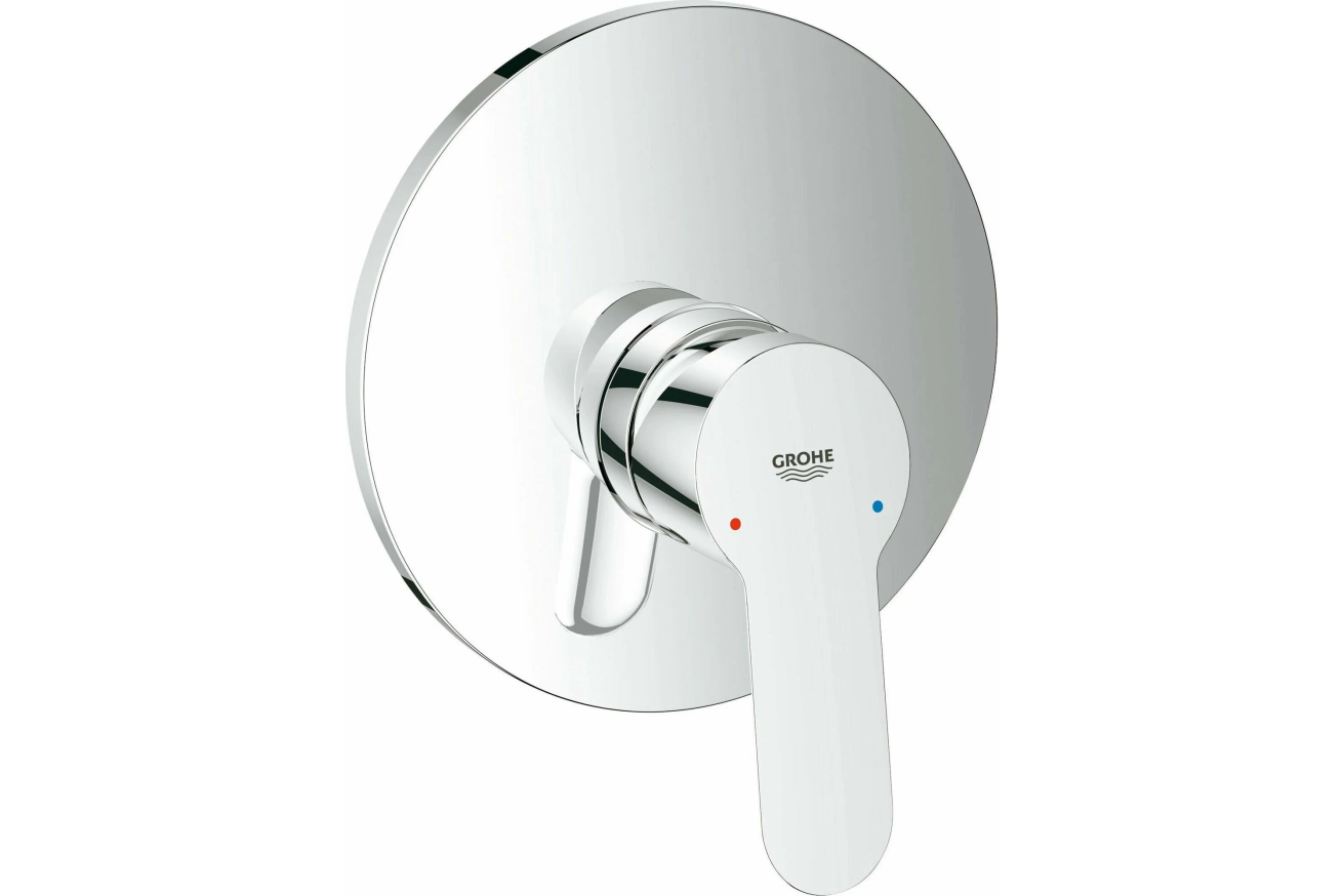 Смеситель для душа GROHE BauEdge в комплекте с монтажной частью, хром (29078000)