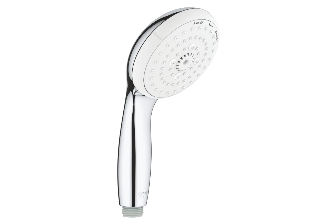 Ручной душ GROHE New Tempesta, 3 режима, хром/белый (28419002)
