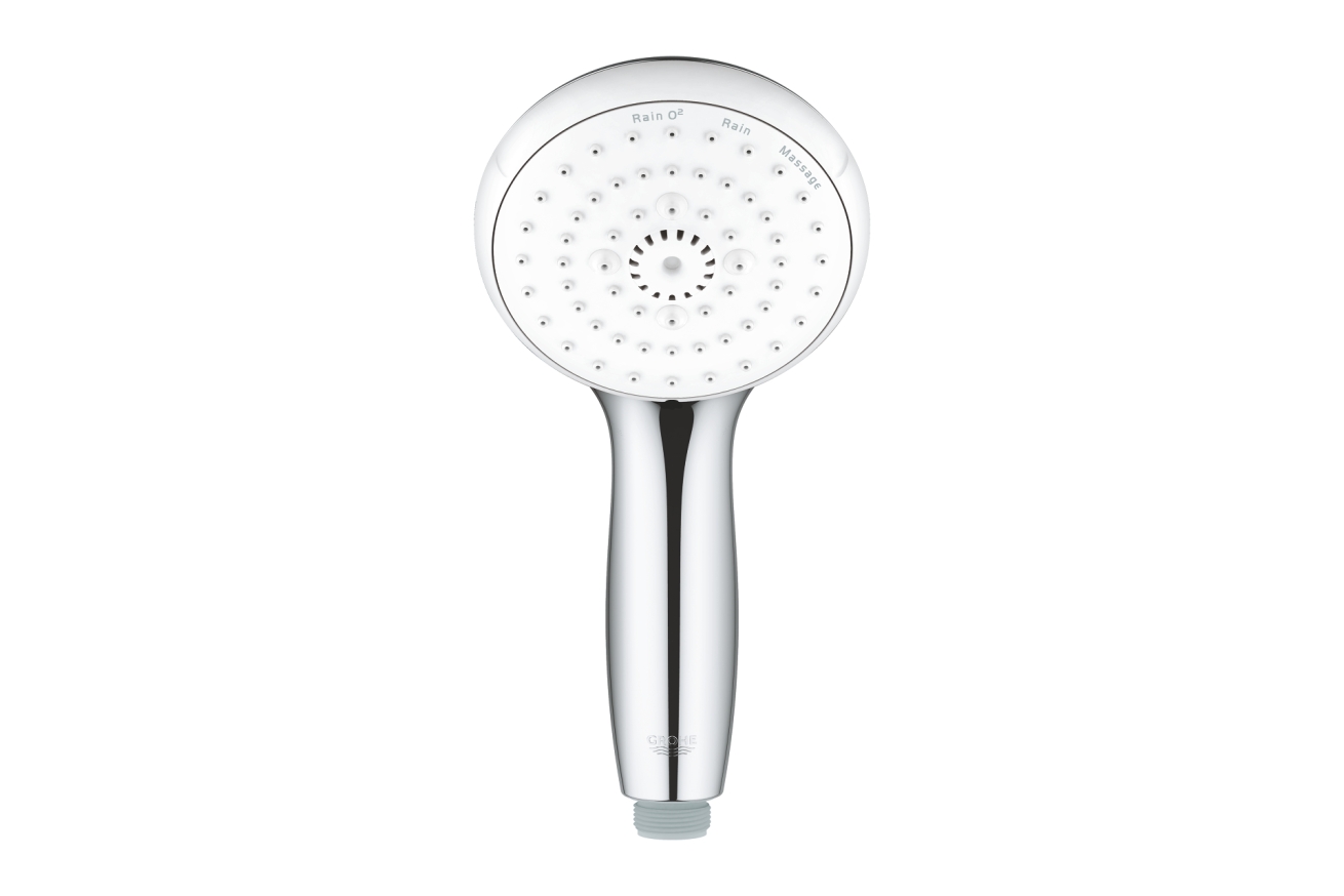 Ручной душ GROHE New Tempesta, 3 режима, хром/белый (28419002)