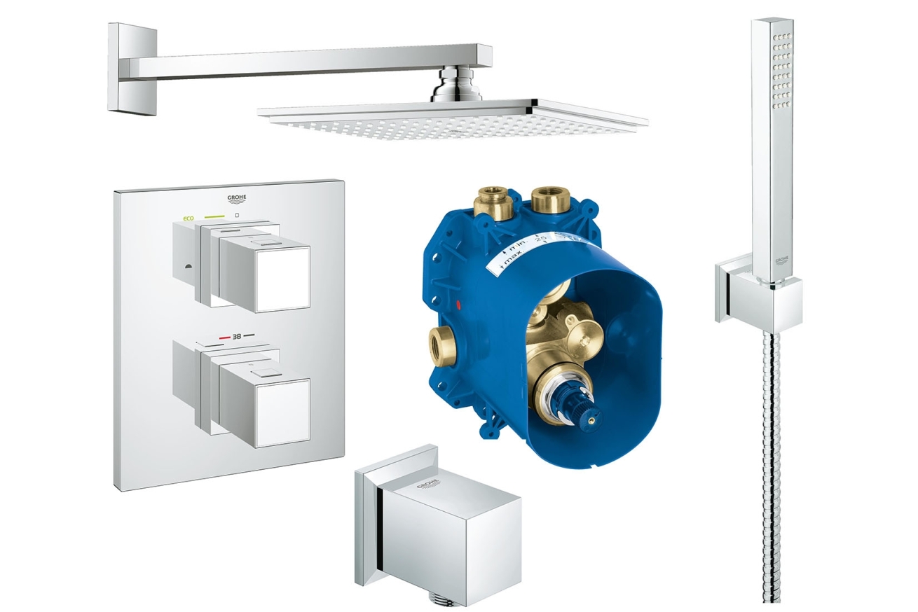 Готовый комплект для душа GROHE Grohtherm Cube (NSB0010)