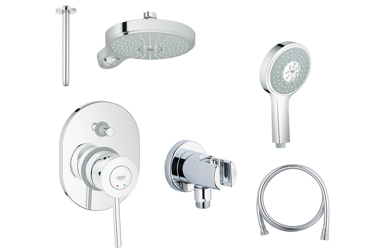 Готовый комплект для душа GROHE BauClassic (NSB0014)
