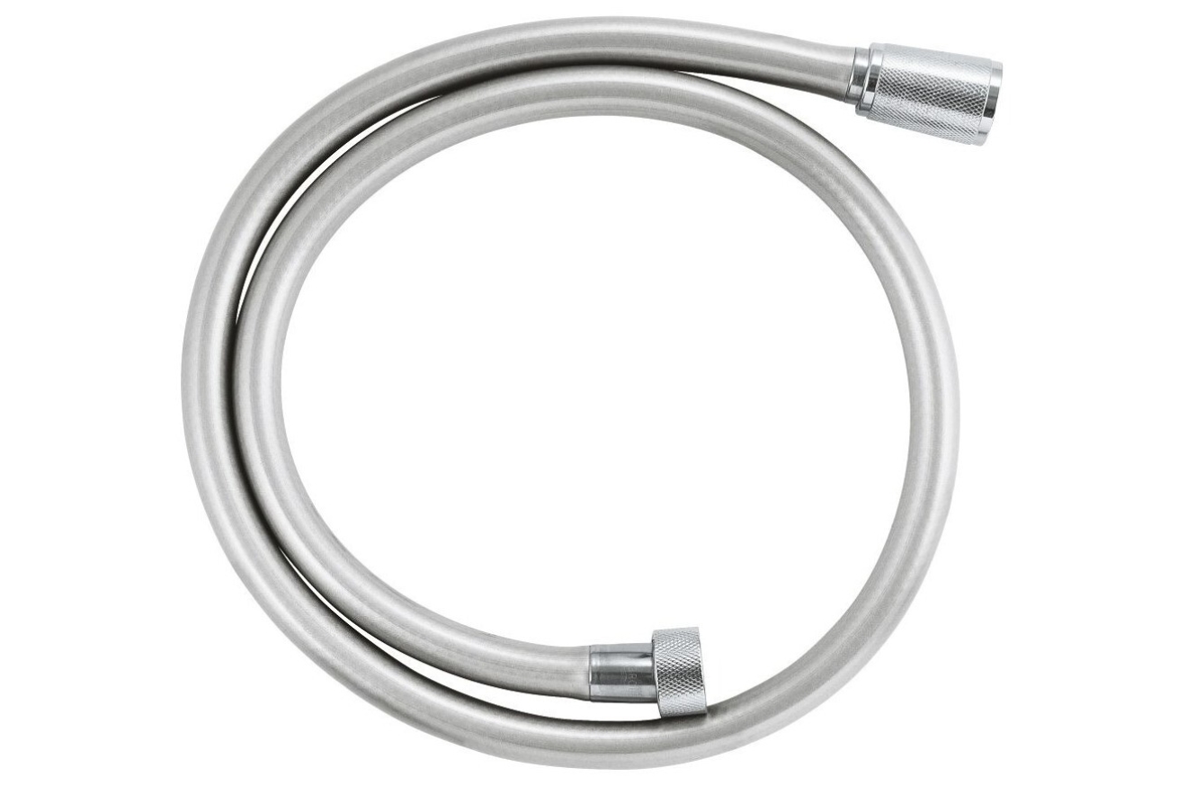 Душевой шланг GROHE Silverflex Long-Life 1000 мм, с защитой от перекручивания, хром (26334001)