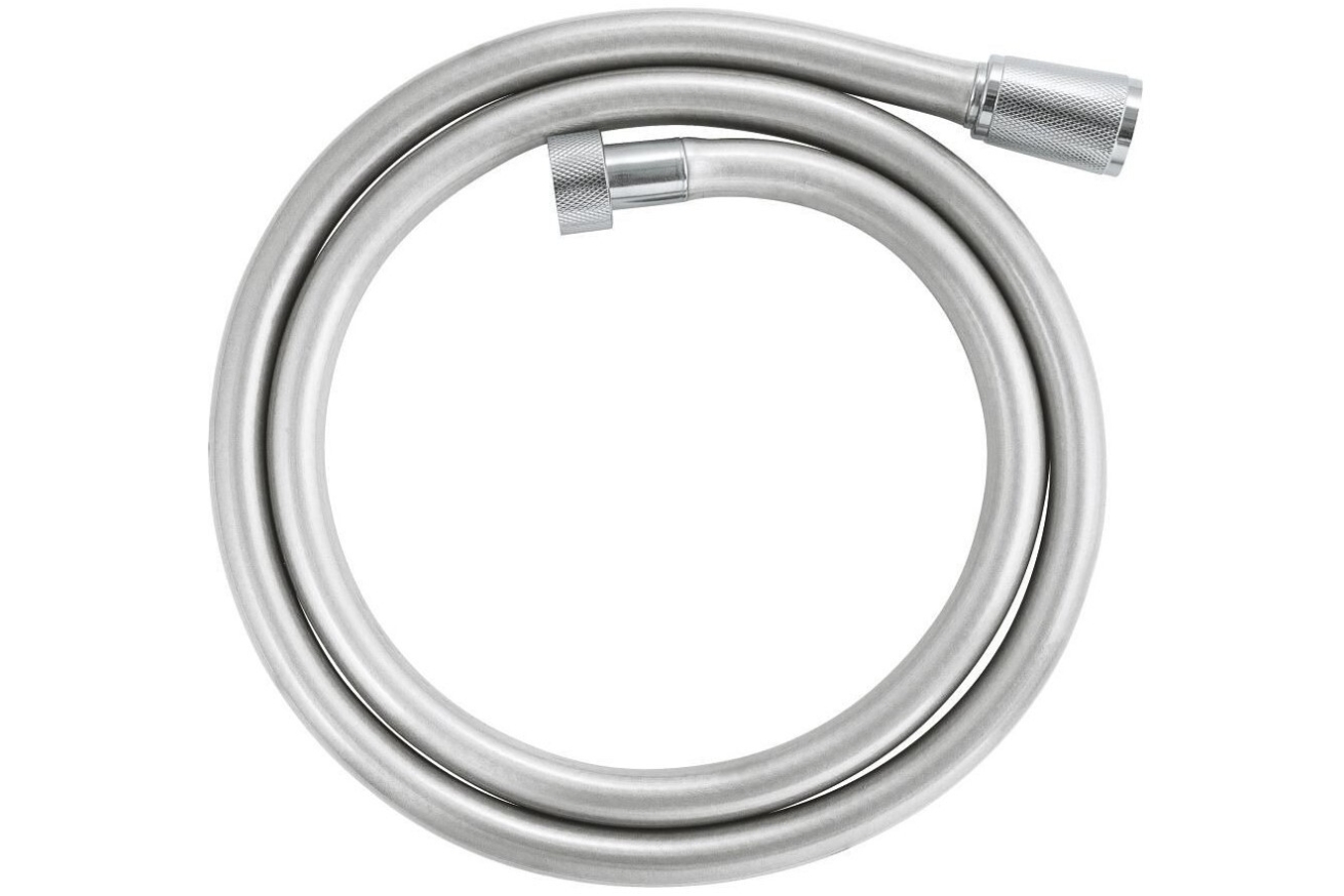 Душевой шланг GROHE Silverflex Long-Life 1250 мм, с защитой от перекручивания, хром (26335001)