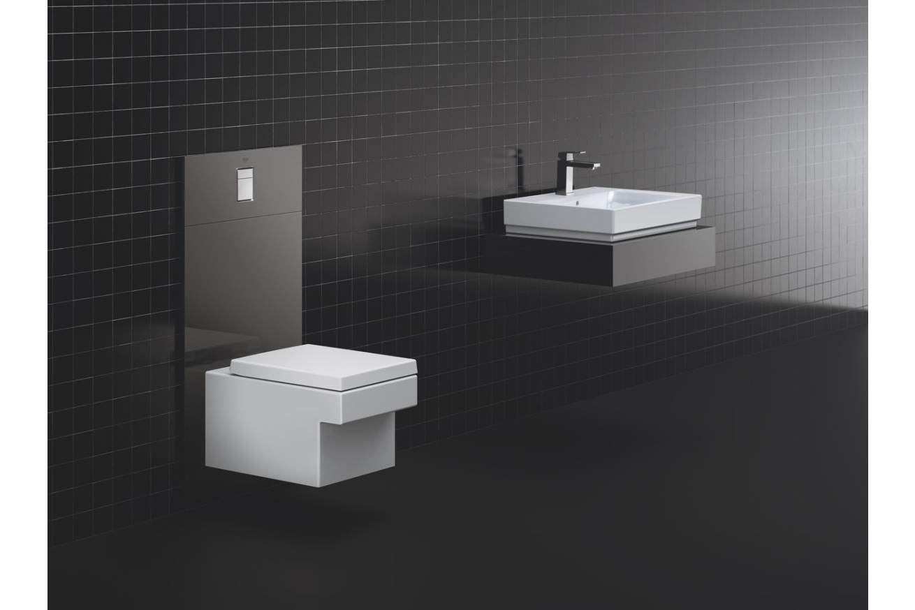 Раковина накладная GROHE Cube Ceramic 60 см, альпин-белый (3947700H)