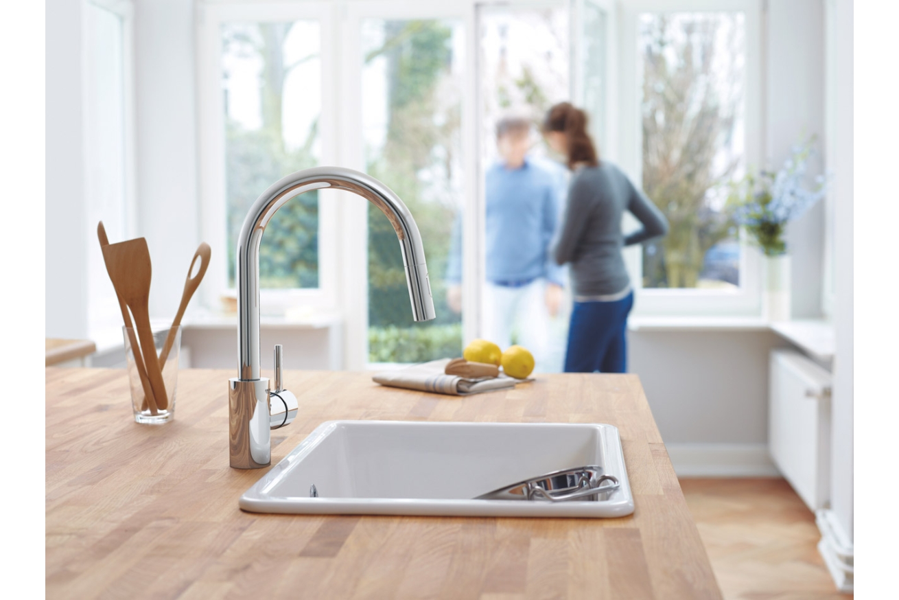 Смеситель для кухни GROHE Concetto, хром (31483002)