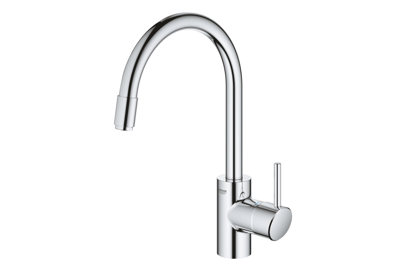 Смеситель для кухни GROHE Concetto с вытяжным изливом, хром (32663003)