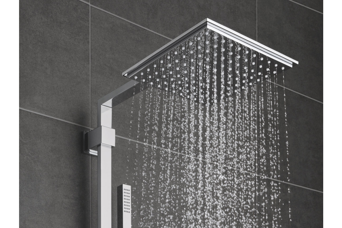 Душевая система GROHE Euphoria Cube System 230 с термостатом для душа, хром (26087000)