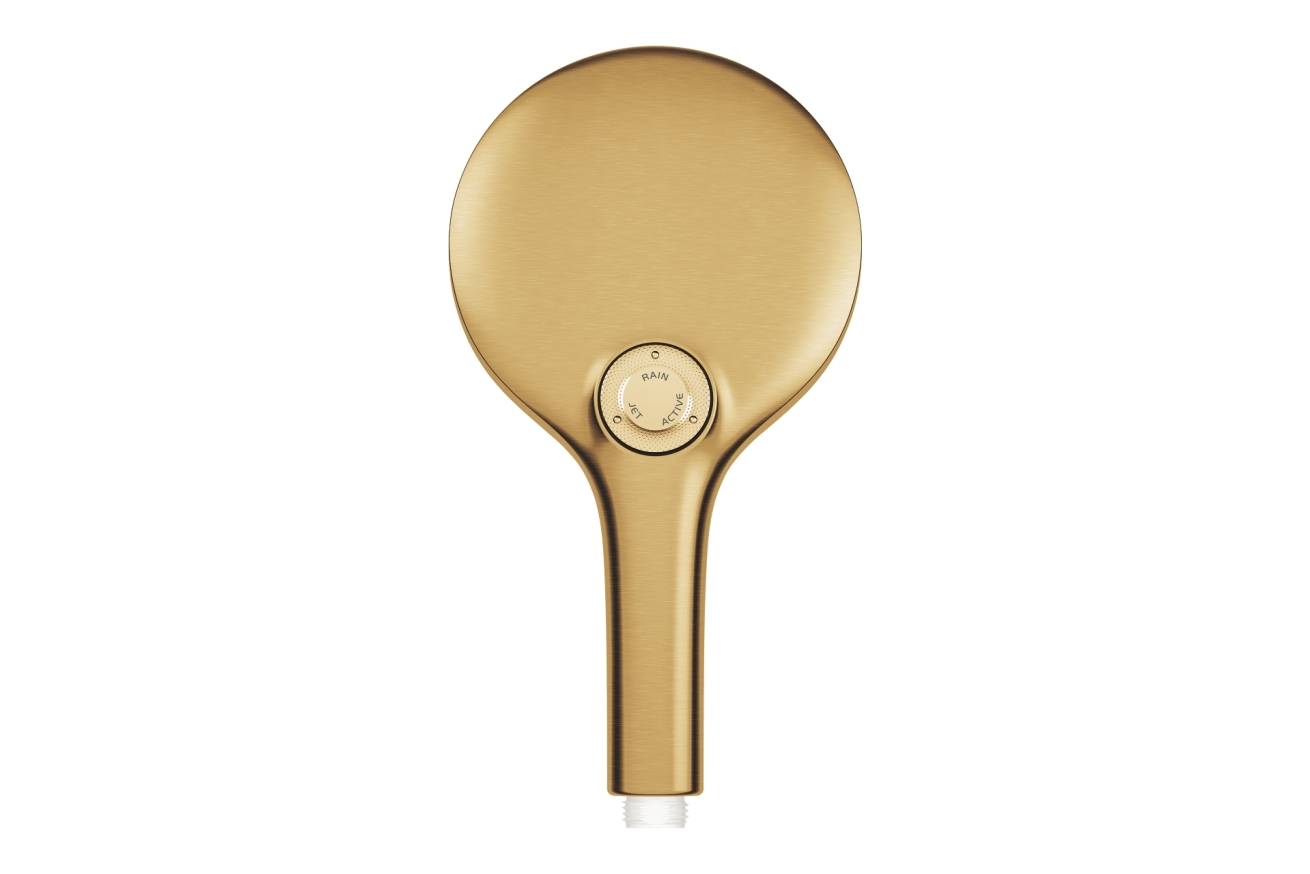 Душевая система GROHE Essence со смесителем для ванны, холодный рассвет матовый (25287GN0)
