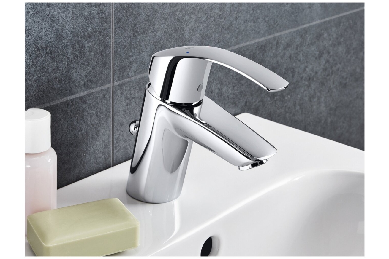 Смеситель для раковины GROHE Eurosmart, S-size, хром (23788002)