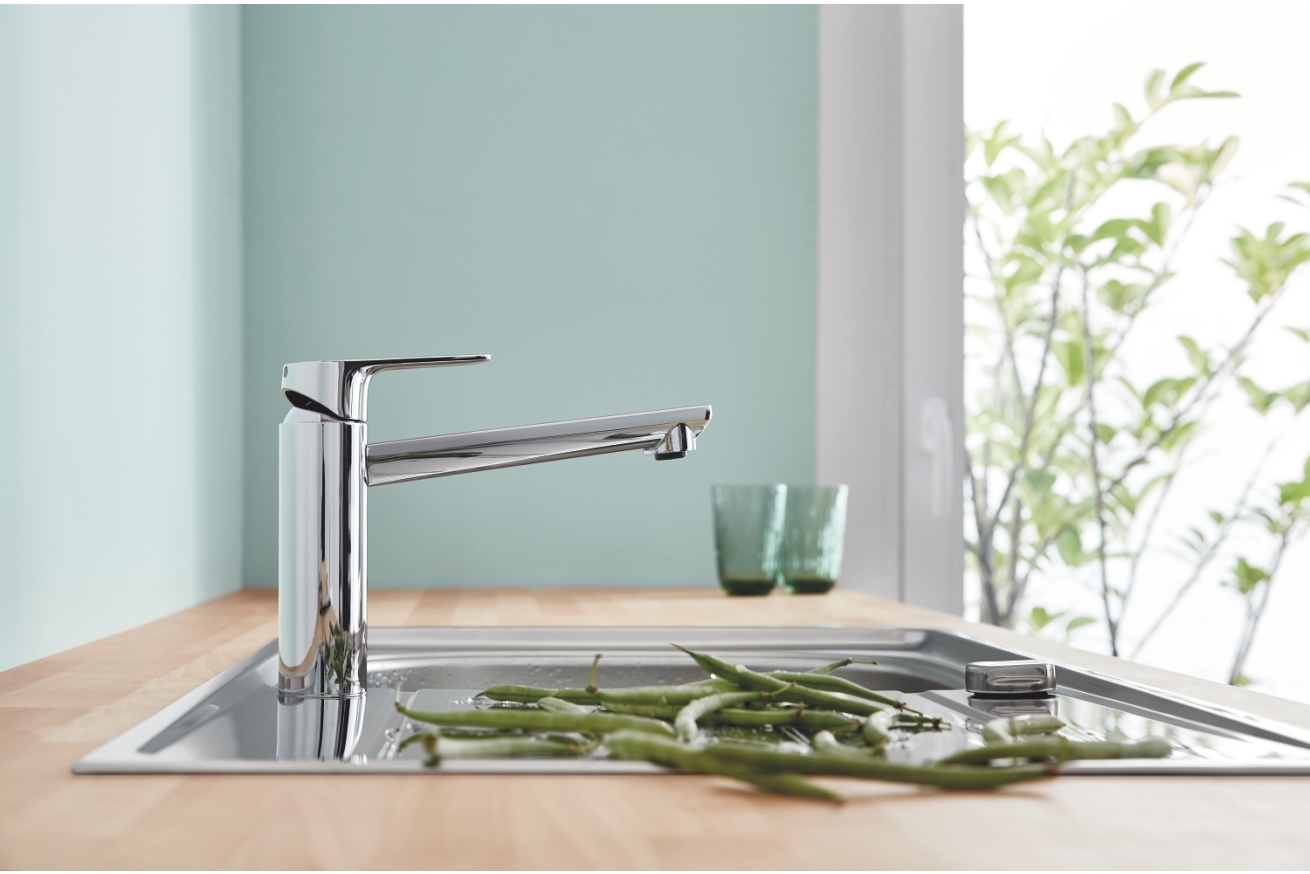 Смеситель для кухни GROHE BauEdge, хром (31693000)