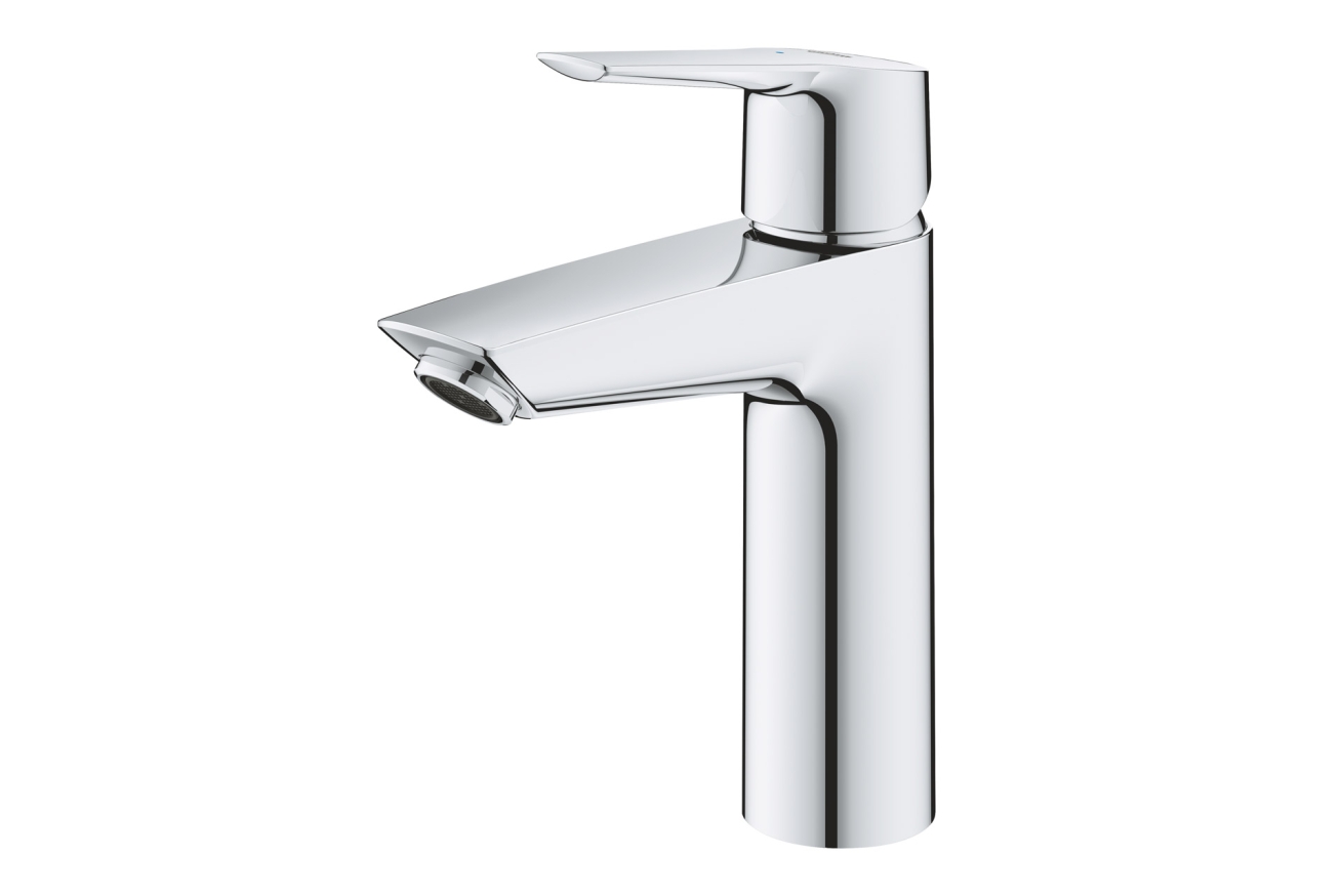 Смеситель для раковины GROHE Start QuickFix с нажимным донным клапаном, M-Size, хром (23746002)