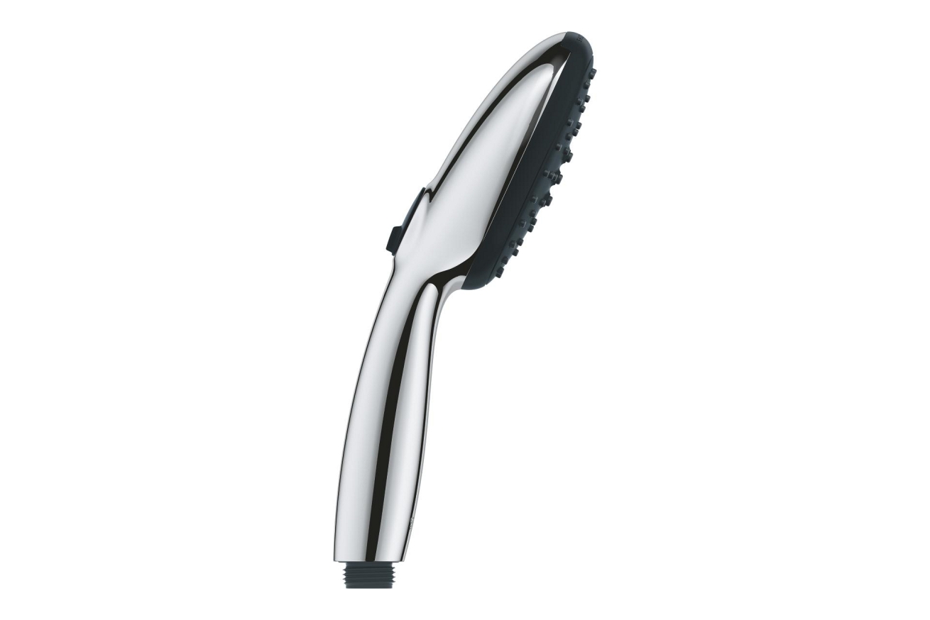 Ручной душ GROHE Purefoam 110, 7,6 л/мин, 2 режима, хром/черный (1072990000)