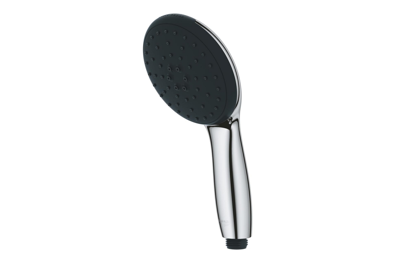 Ручной душ GROHE Purefoam 110, 7,6 л/мин, 2 режима, хром/черный (1072990000)