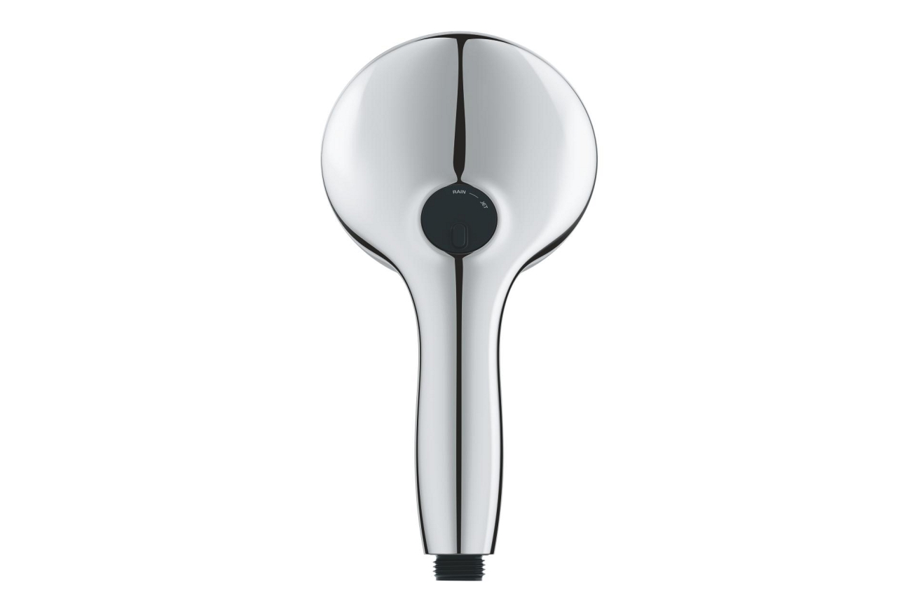 Ручной душ GROHE Purefoam 110, 7,6 л/мин, 2 режима, хром/черный (1072990000)