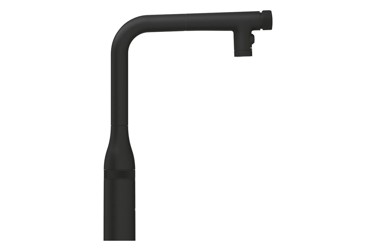 Смеситель для кухни GROHE Essence SmartControl, фантомный черный (31892KF0)