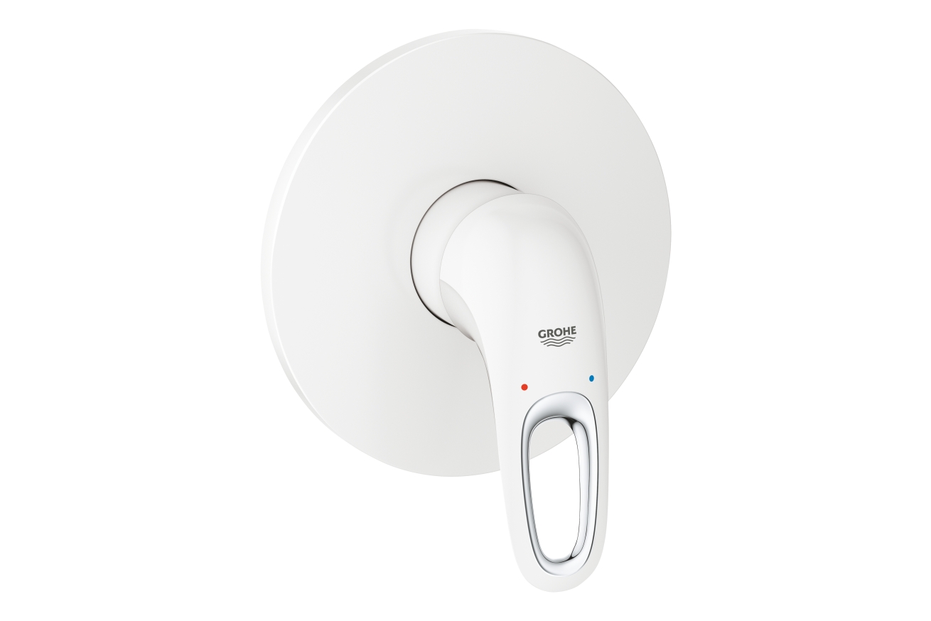 Внешняя часть смесителя для душа GROHE Eurostyle Solid, белая луна (24048LS3)