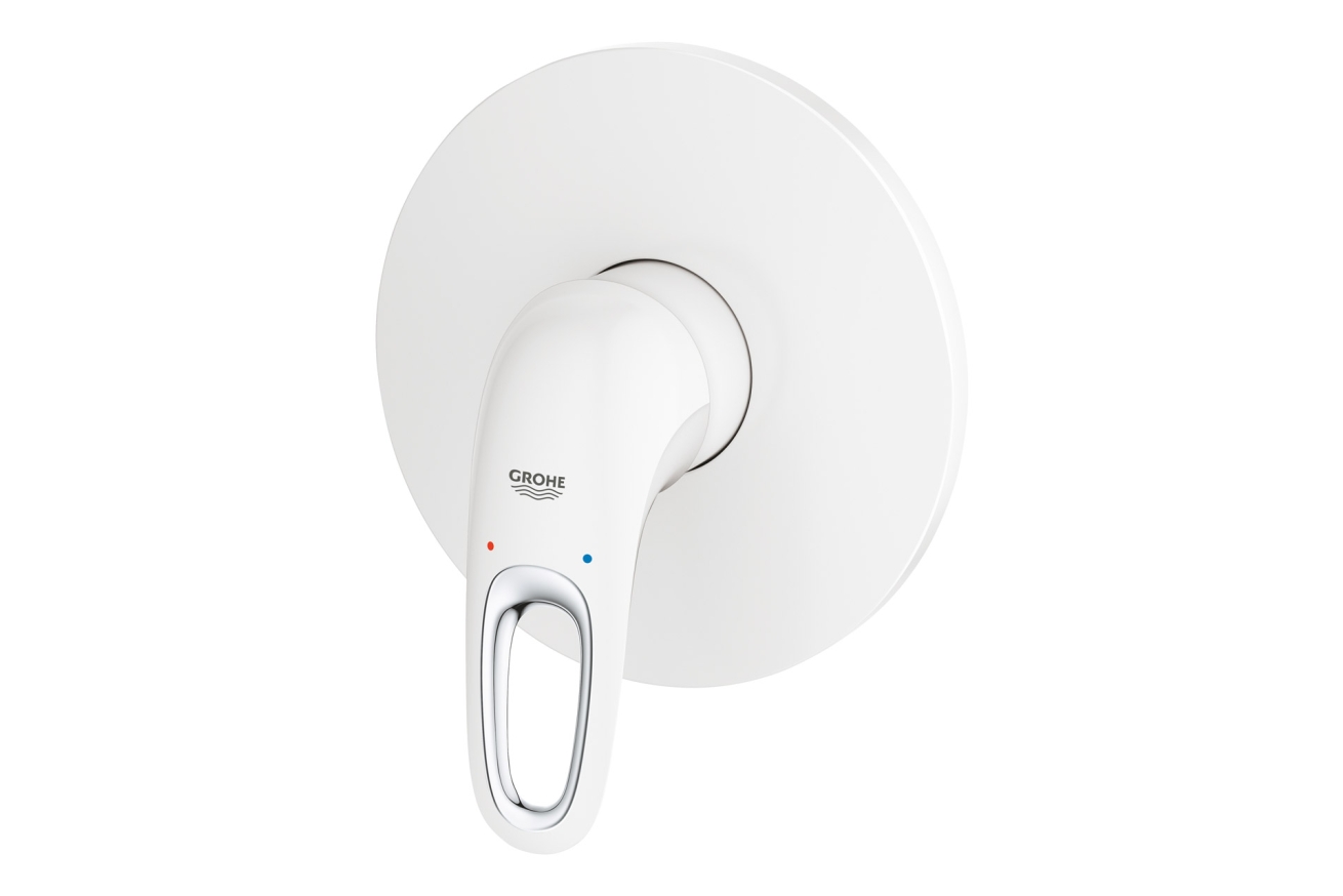Внешняя часть смесителя для душа GROHE Eurostyle Solid, белая луна (24048LS3)