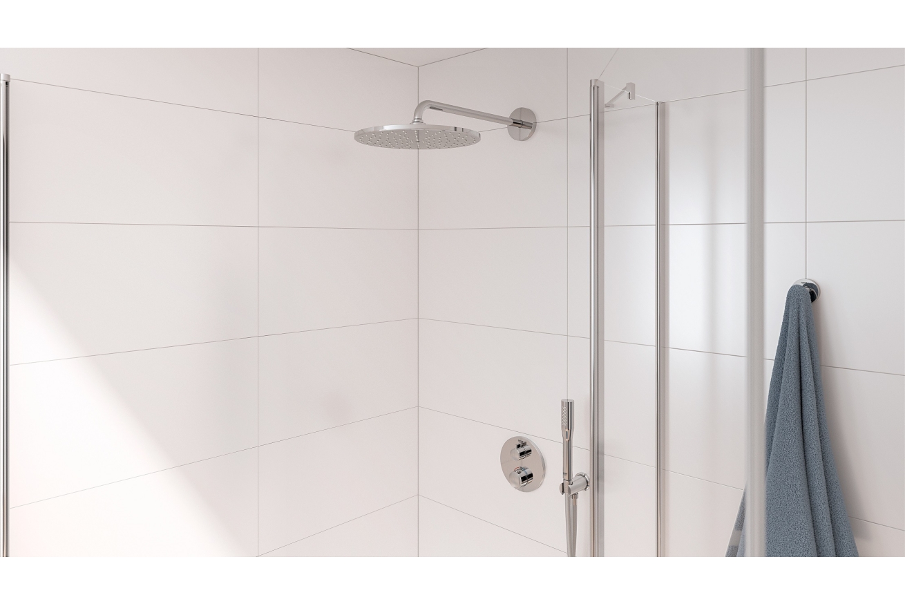 Душевая система GROHE Grontherm с термостатом для душа, хром (34869000)
