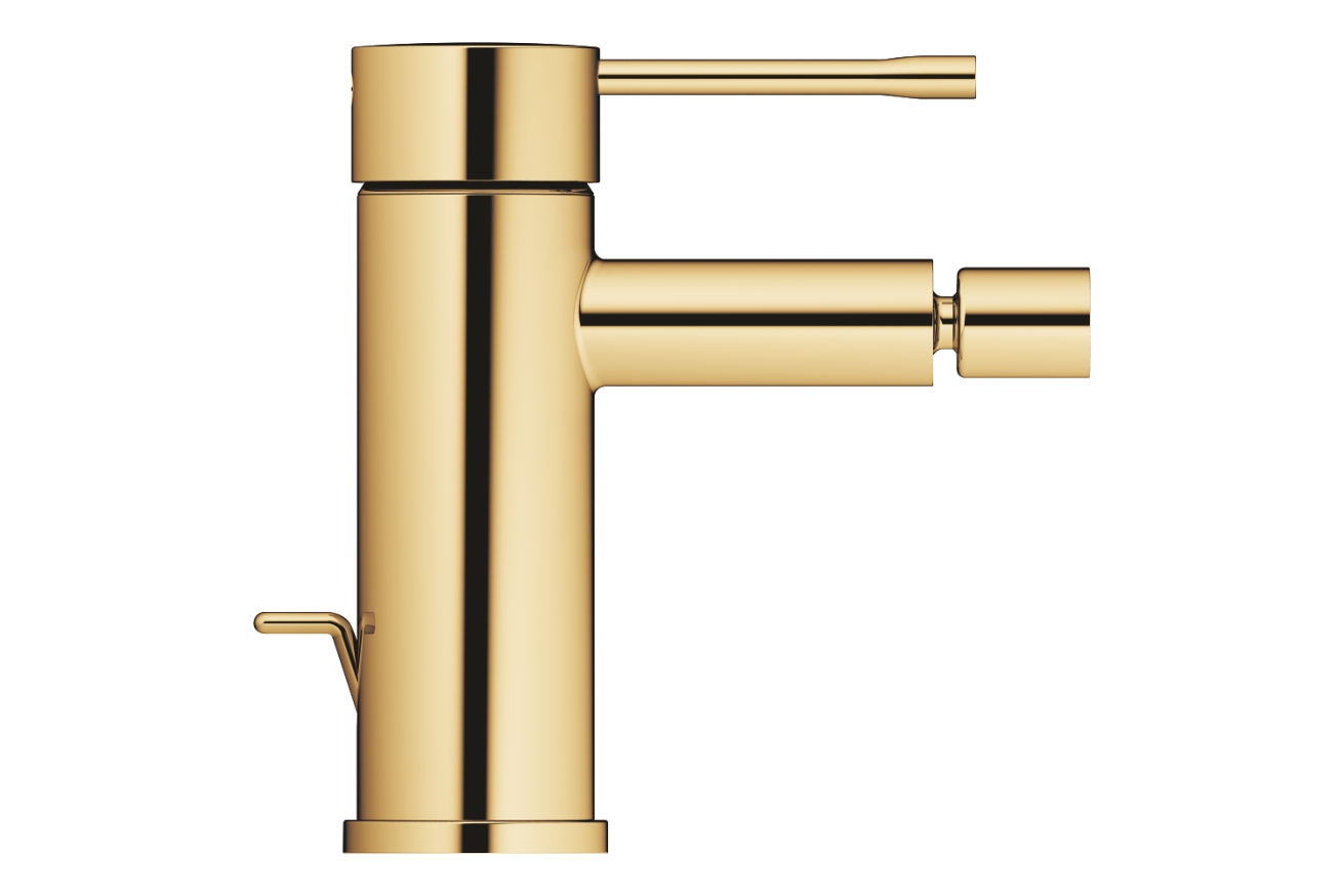Смеситель для биде GROHE Essence с донным клапаном, холодный рассвет глянец (24178GL1)