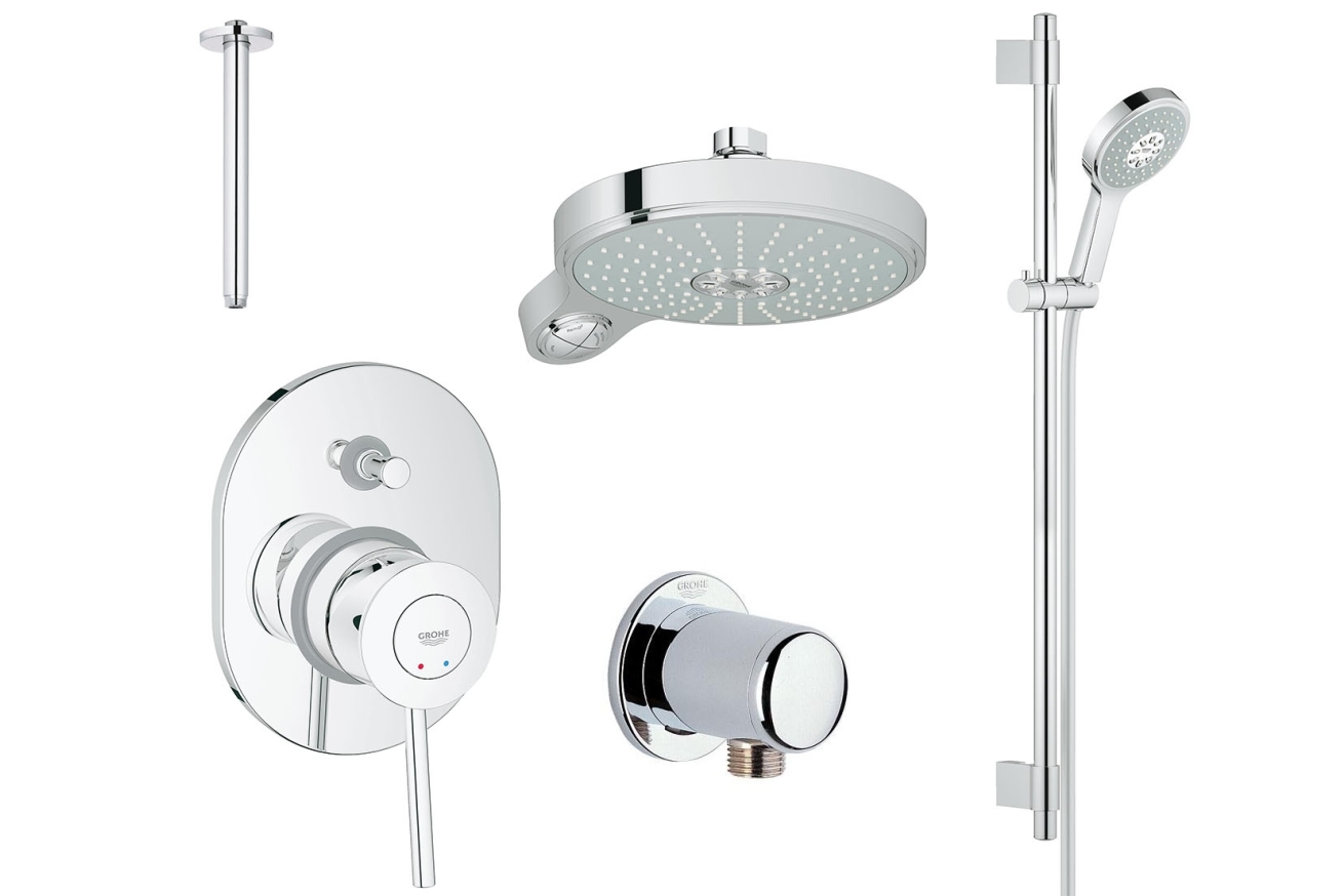Готовый комплект для душа GROHE BauClassic (NSB0015)