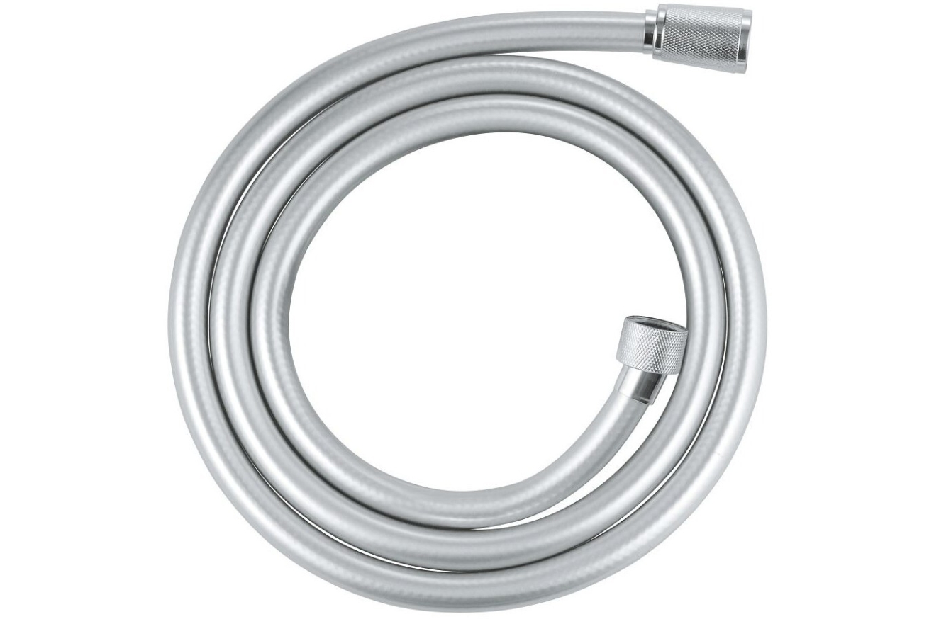 Душевой шланг GROHE Silverflex Long-Life 1500 мм, с защитой от перекручивания, хром (26346001)