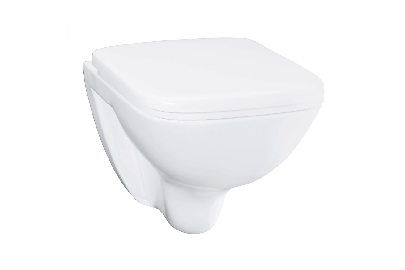 Комплект инсталляции GROHE Solido 4 в 1 с подвесным унитазом Lecico и сиденьем (39467000)