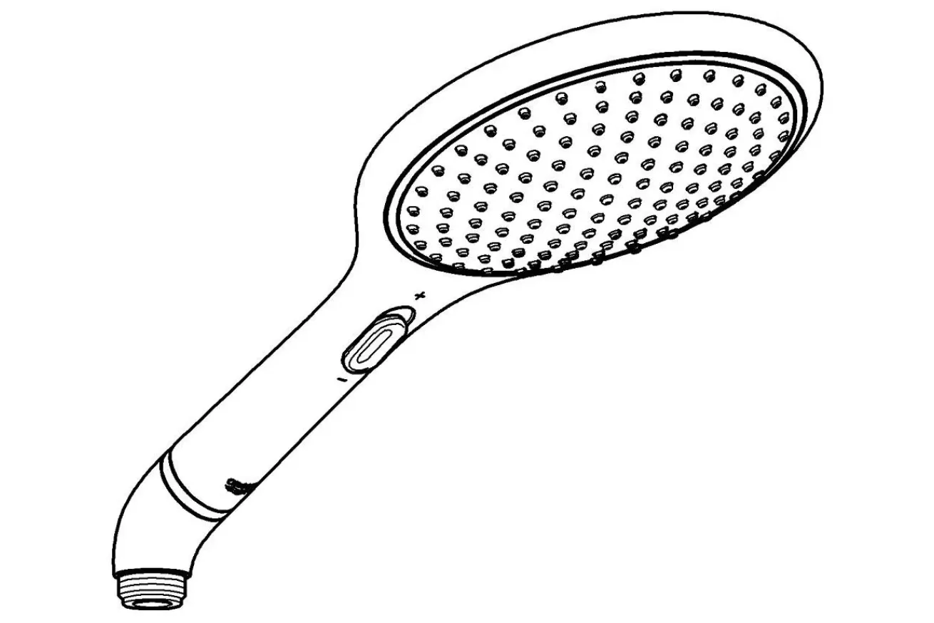 Ручной душ GROHE Rainshower Solo, 2 режима, хром (27272000)