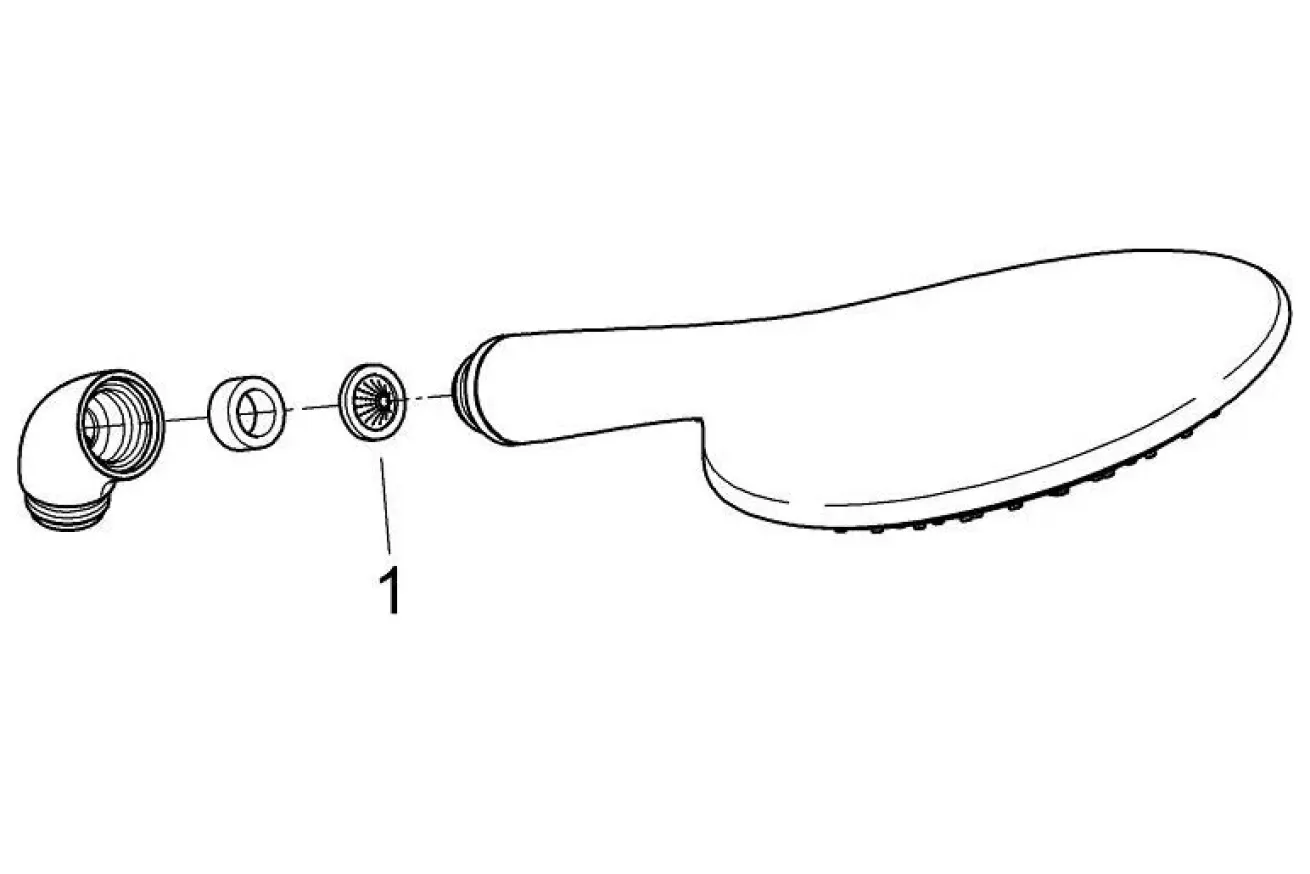 Ручной душ GROHE Rainshower Solo, 2 режима, хром (27272000)