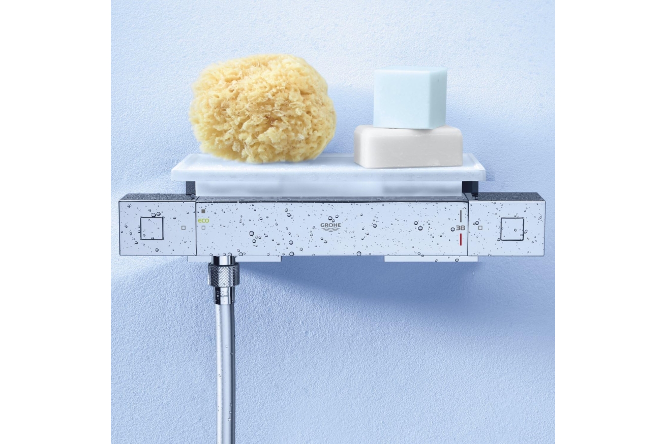 Термостат для душа GROHE Grohtherm Cube, хром (34491000)