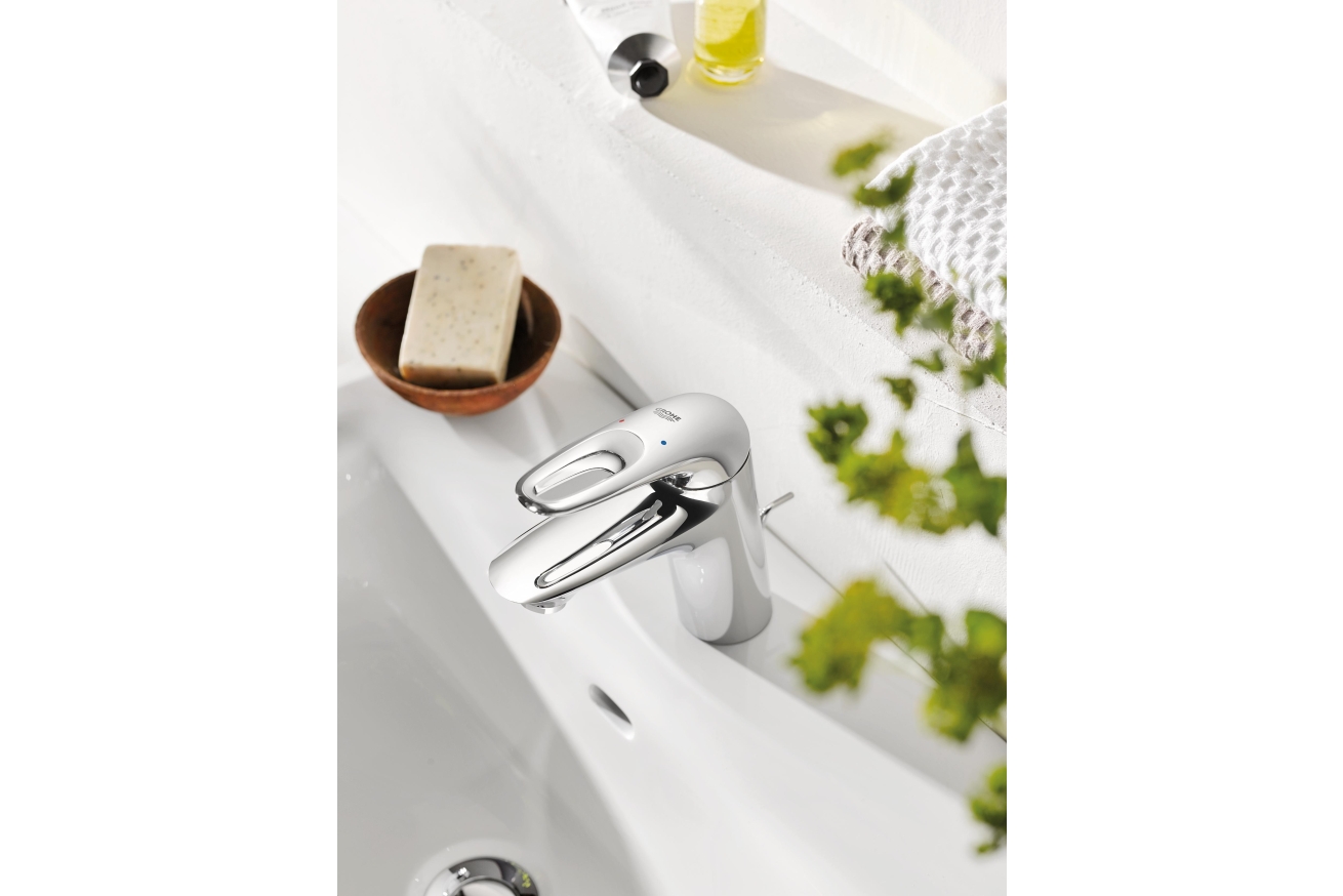 Смеситель для раковины GROHE Eurostyle, S-size, хром (23564003)