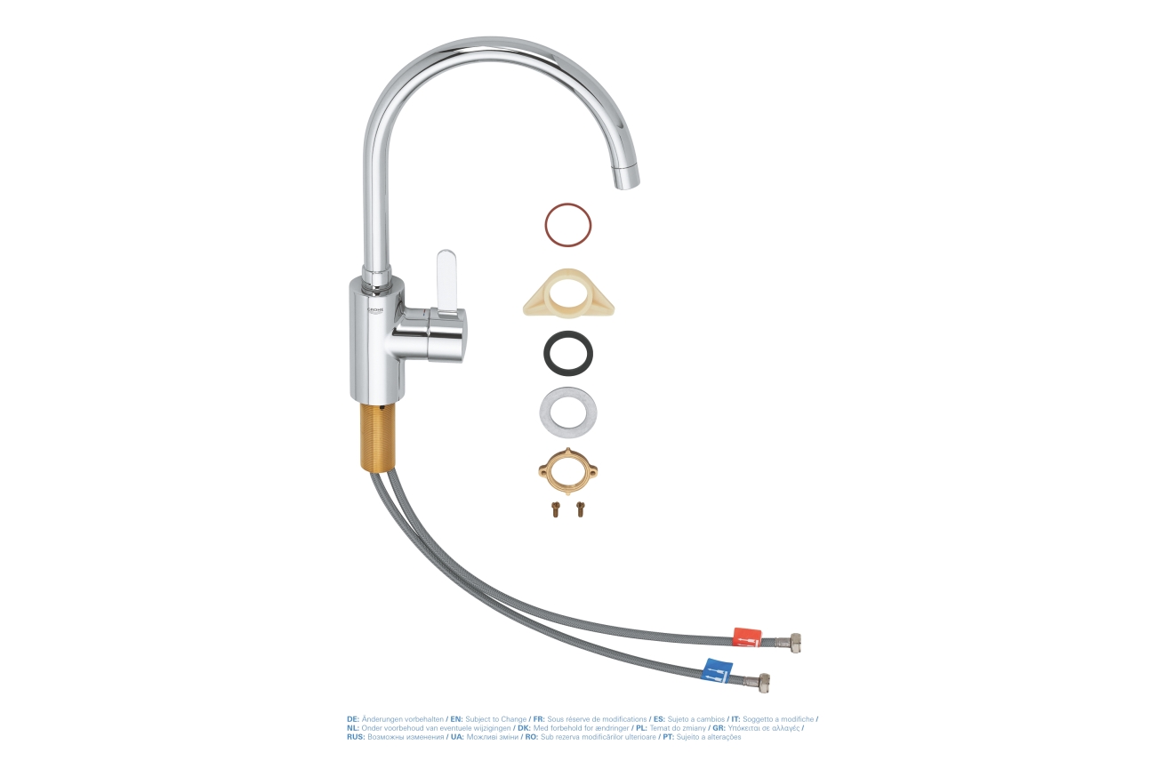 Смеситель для кухни GROHE Eurosmart Cosmopolitan, хром (32843002)