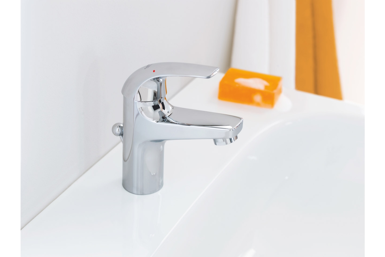 Смеситель для раковины GROHE BauCurve, хром (32805000)