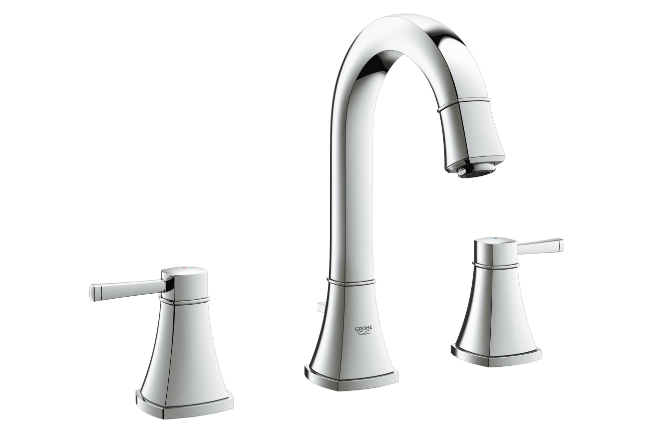 Смеситель для раковины GROHE Grandera на 3 отверстия, M-size, хром (20389000)