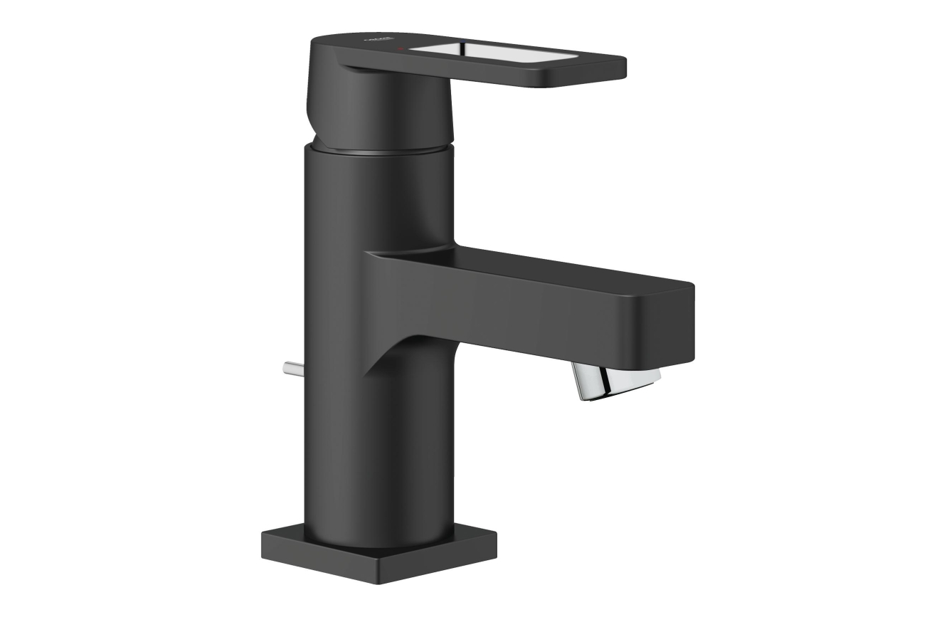 Смеситель для раковины GROHE Quadra, черный (32631KS0)