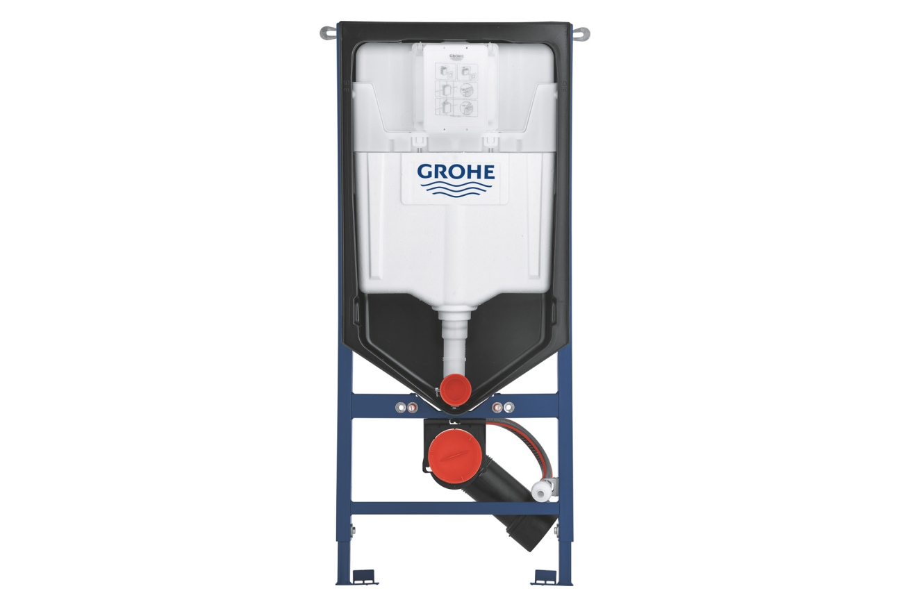 Система инсталляции для унитаза GROHE Rapid SL, с защитным коробом от протечек (39062000)