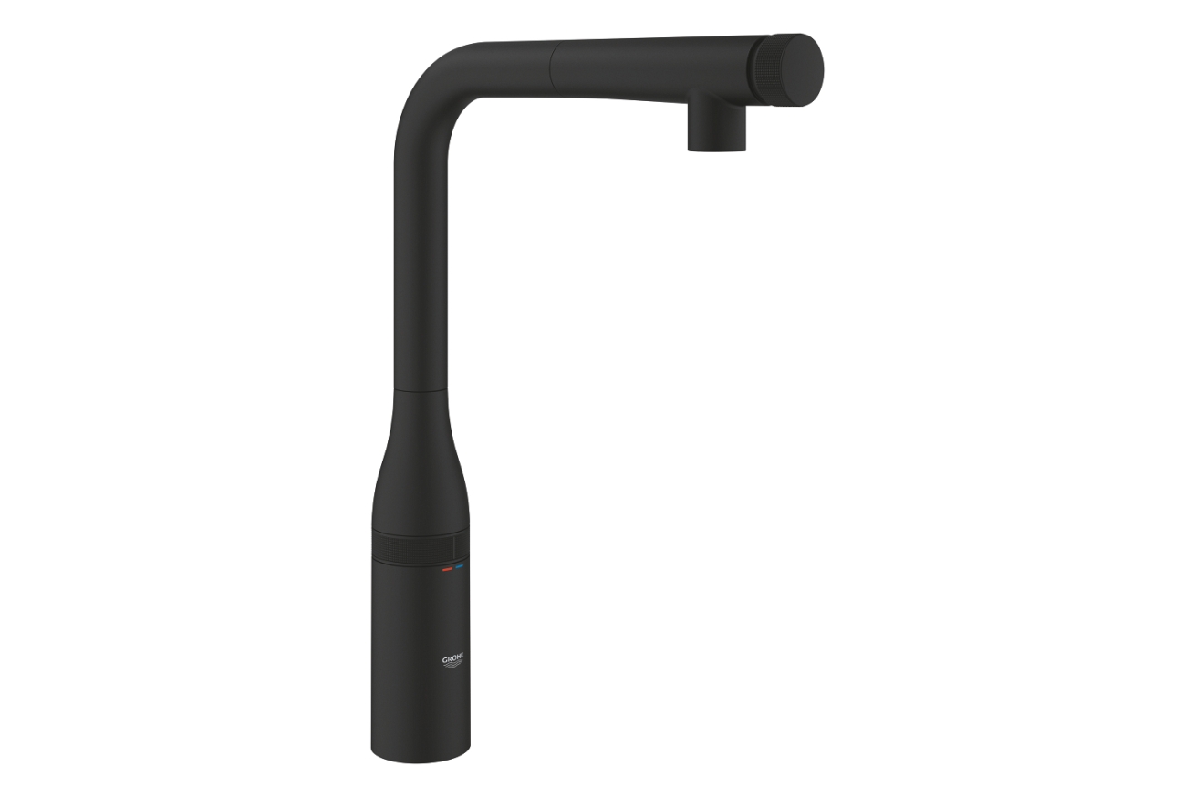 Смеситель для кухни GROHE Essence, фантомный черный (31928KF0)