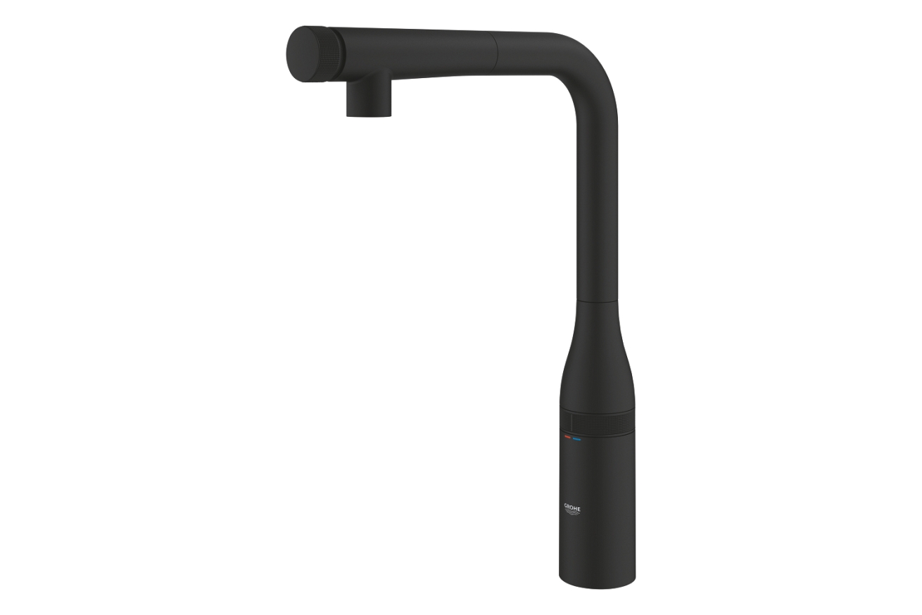 Смеситель для кухни GROHE Essence, фантомный черный (31928KF0)