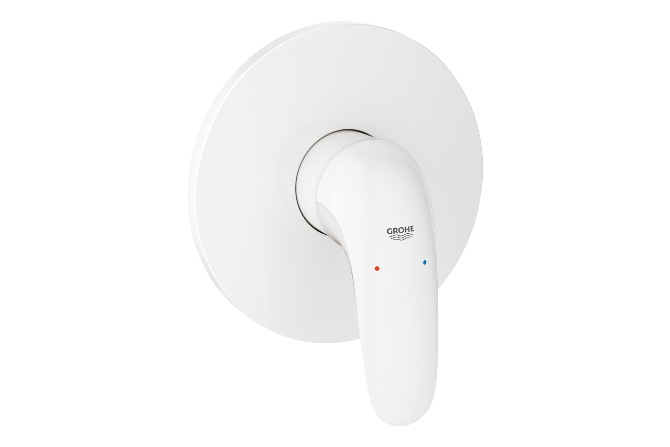 Внешняя часть смесителя для душа GROHE Eurostyle скрытого монтажа, белая луна (24046LS3)