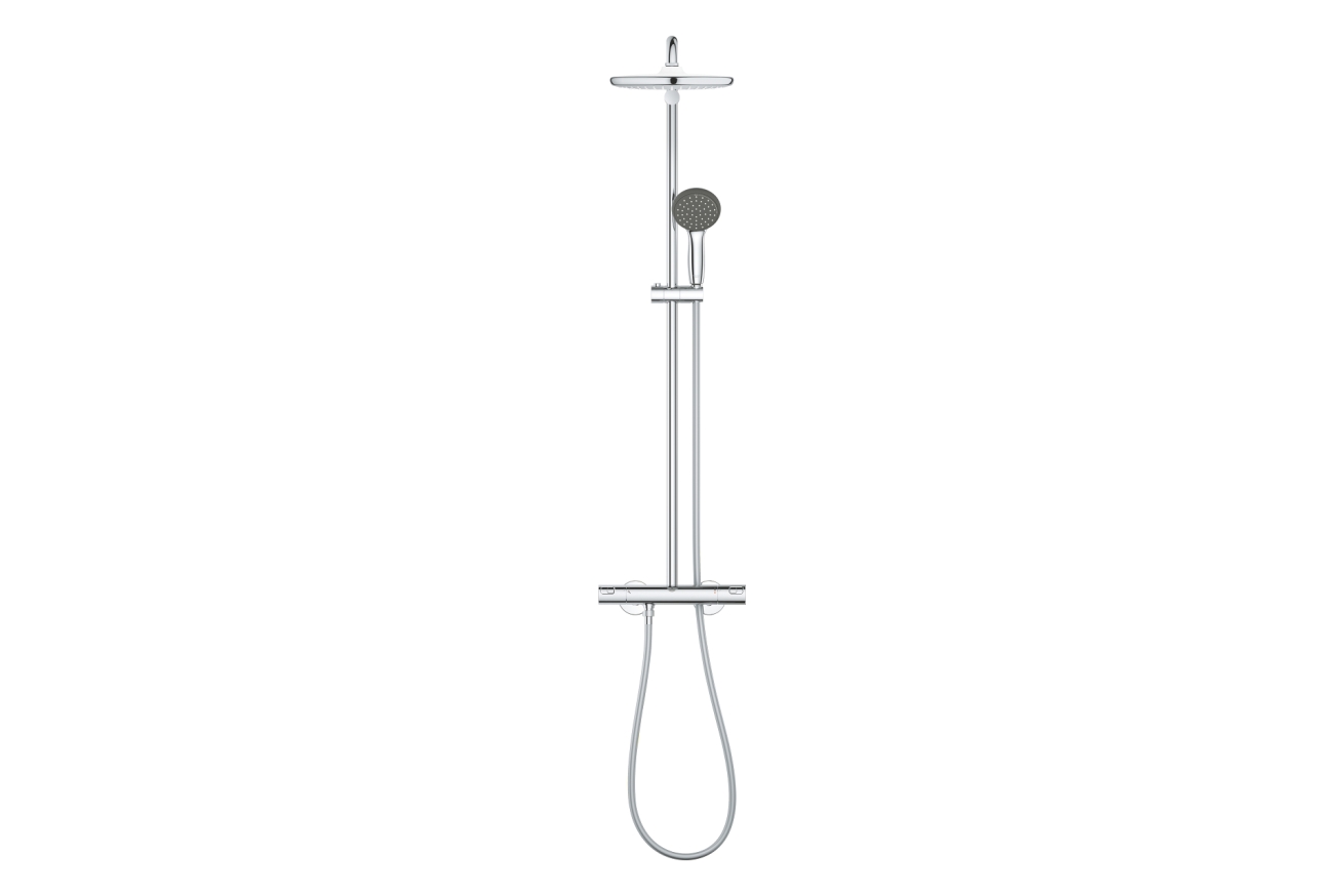 Душевая система GROHE Vitalio Start System 250 с термостатом для душа, хром (26677000)