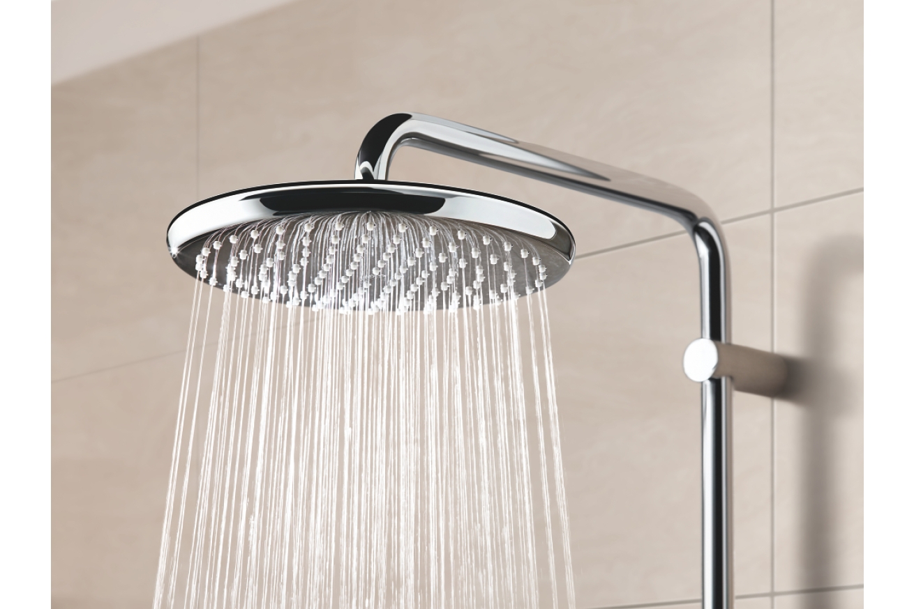Душевая система GROHE Vitalio Start System 250 с термостатом для душа, хром (26677000)