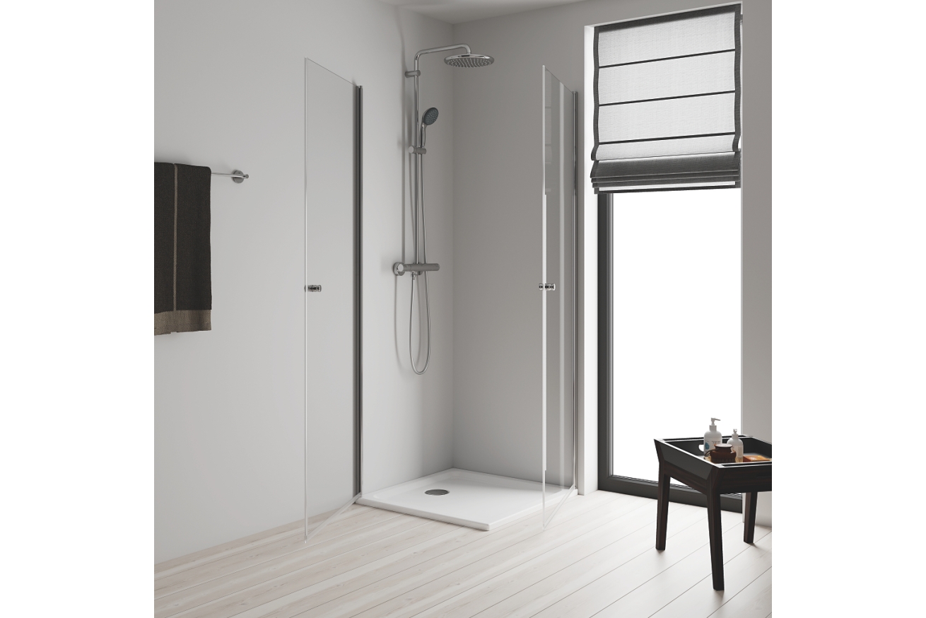 Душевая система GROHE Vitalio Start System 250 с термостатом для душа, хром (26677000)